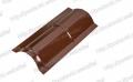 Доборный элемент МП Планка конька круглого R110х2000 (ПЭ-17-3005-ОН) Арт.:MDE-0014